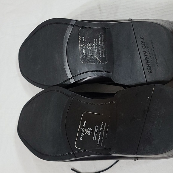 Kenneth Cole NY Techni-Cole Mens Dress Shoes Black Leather Laces Sz 13M EUC - Picture 9 of 12